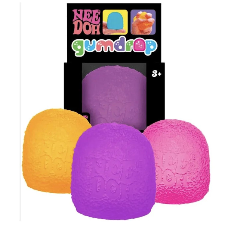 Needoh Gum Drop Stress Relieving Fidget Ball  (ONE randomly chosen) | Walmart (US)