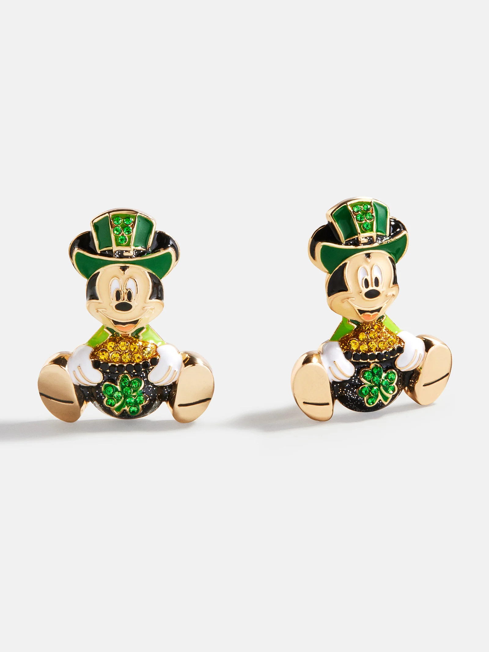 Disney Mickey Mouse St. Patrick’s Day Earrings - Mickey Mouse | BaubleBar