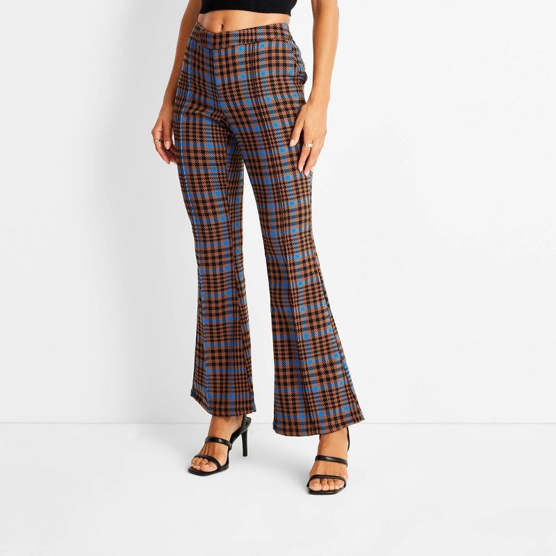 Women's Mid-Rise Flare Pants - Future Collective™ with Kahlana Barfield Brown | Target