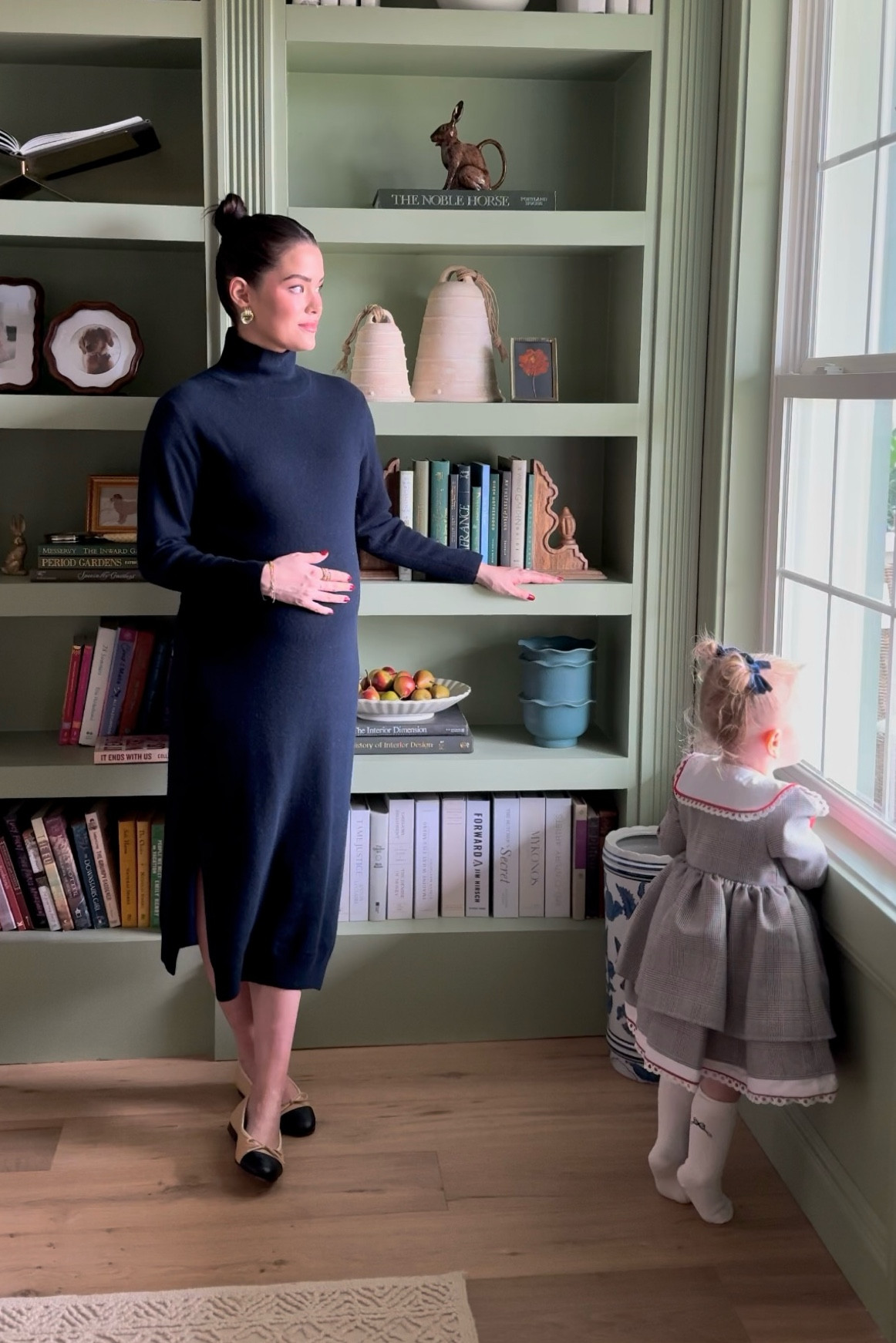 Poppy’s dress / navy cashmere turtleneck dress 

#LTKBaby #LTKBump