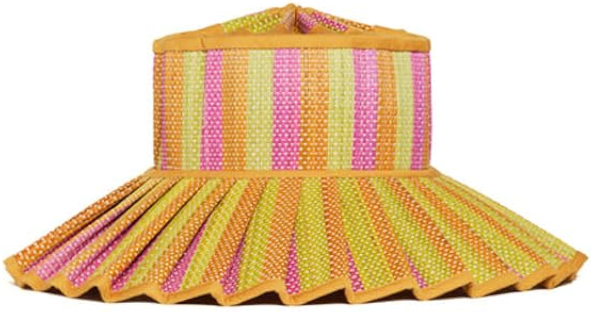 Women's Lorna Murray Hat, Reversible Straw Pleated Sun Hat, Wide Brim Foldable Casual Outdoor Bea... | Amazon (US)