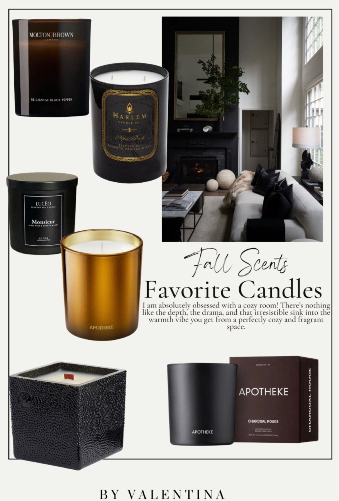 I am absolutely obsessed with a cozy room! There’s nothing like the depth, the drama, and that irresistible sink into the warmth vibe you get from a perfectly cozy and fragrant space.

#LTKHome #LTKSeasonal #LTKStyleTip