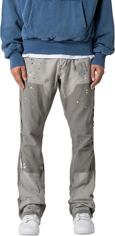 mnml Men's B243 Flare Denim | Amazon (US)