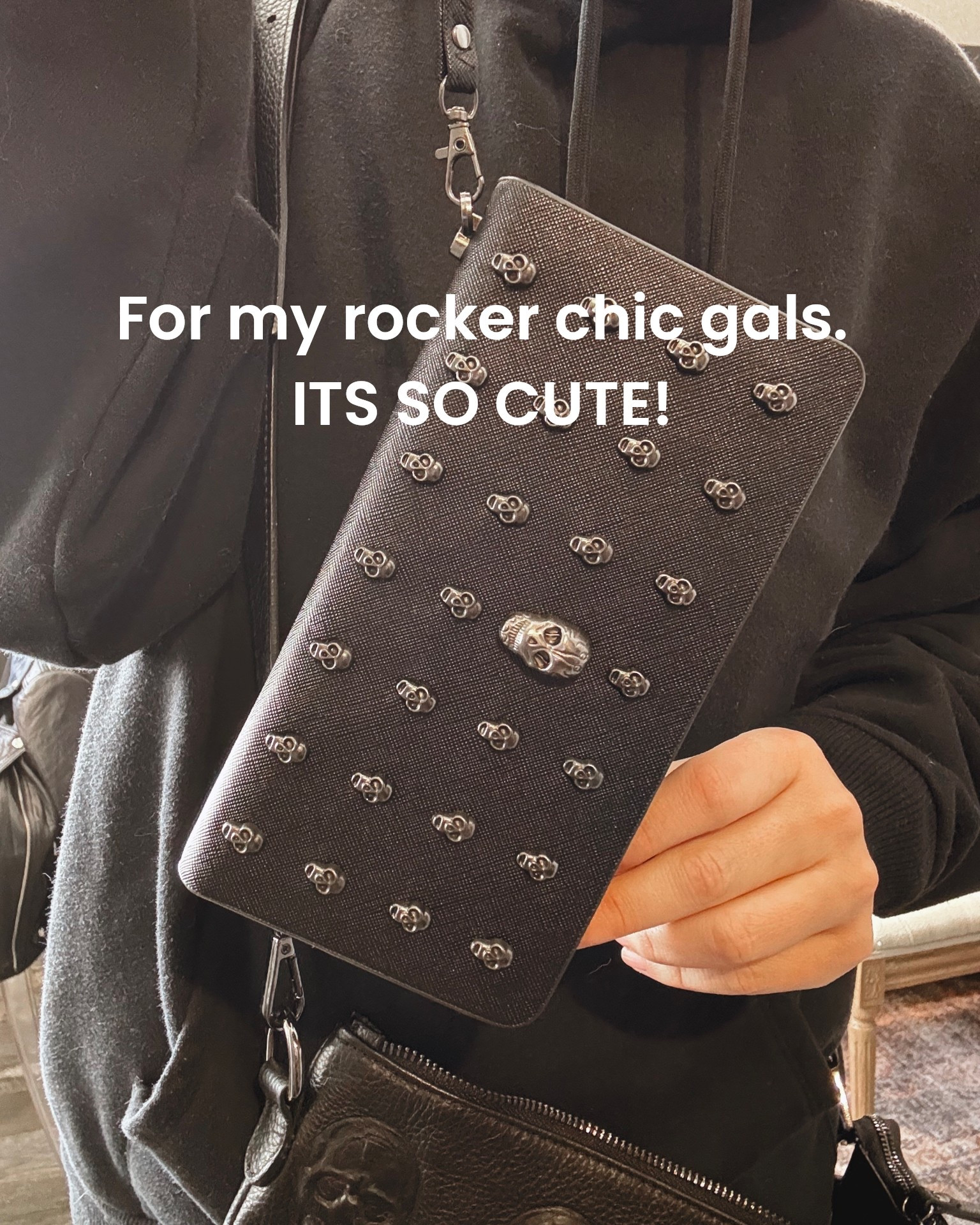 One of my favourite little Christmas surprises 🎄🖤
My husband nailed it with this skull wallet — compact, practical, and just the right amount of edge.

Perfect for everyday errands, travel, and mom life on the go.

Linked here for anyone who loves a little personality in their accessories.

#LTKgiftguide #LTKcanada #LTKbag