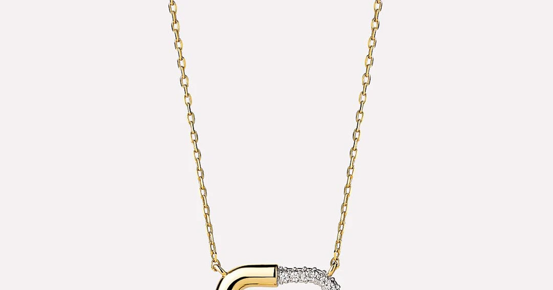Blake Necklace Mini Micropave | Ana Luisa