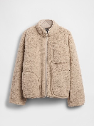 GapFit Reversible Sherpa Jacket | Gap (US)
