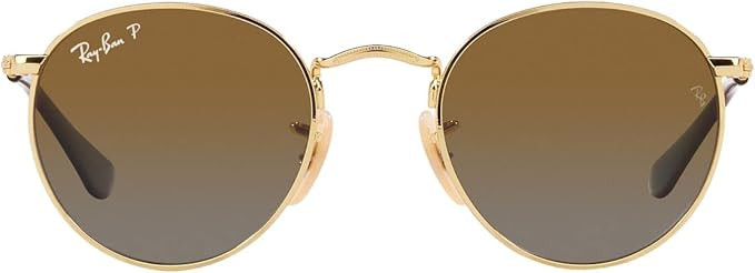 Ray-Ban Junior Kids RJ9547s Metal Round Sunglasses | Amazon (US)