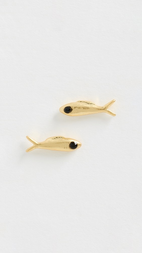 Clare V. Sardine Stud Earrings | Shopbop | Shopbop