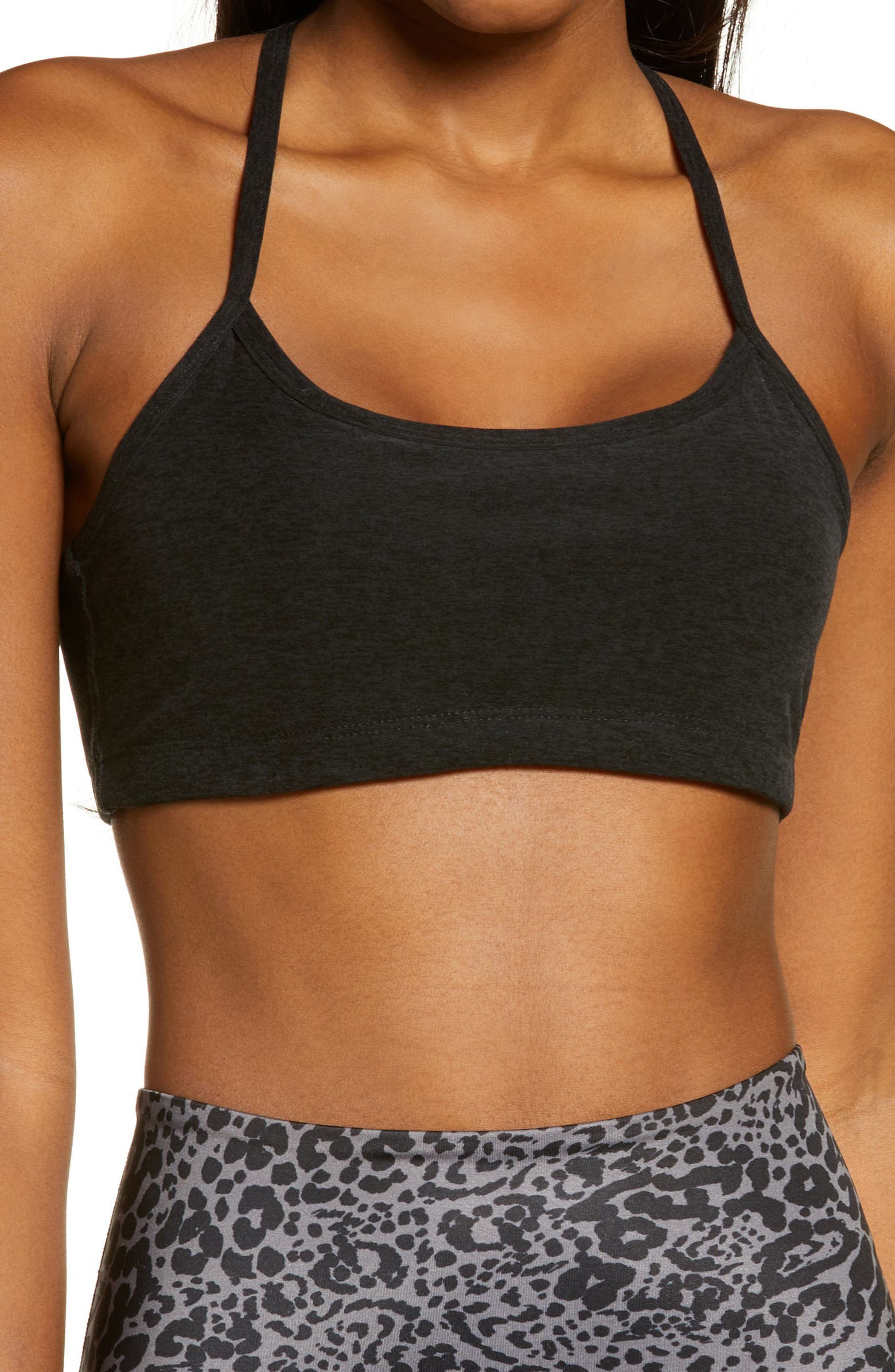 Space Dye Slim Racerback Sports Bra | Nordstrom