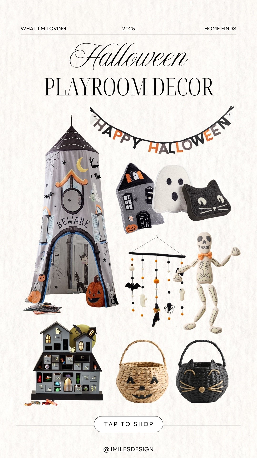 Spooky but make it cute! These Halloween playroom finds are the perfect way to add a little festive fun for the kids—from cozy pillows and banners to playful baskets and décor. Shop all the pieces and get your space Halloween-ready! 🖤🕸️

#HalloweenDecor #PlayroomInspo #LTKHome #LTKKids #FestiveHome #HolidayDecor #SpookySeason

#LTKKids #LTKFamily #LTKHome