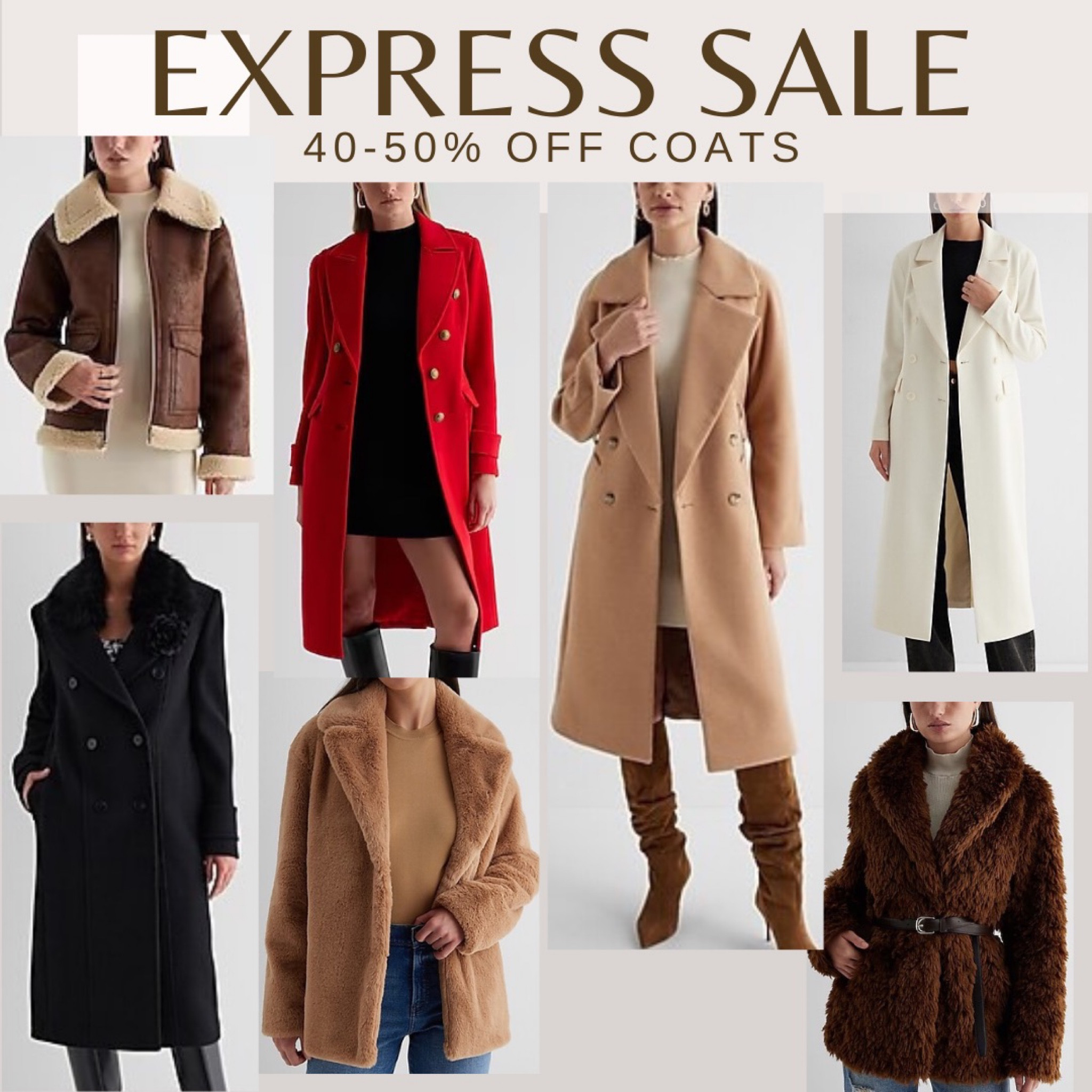 express ladies coats