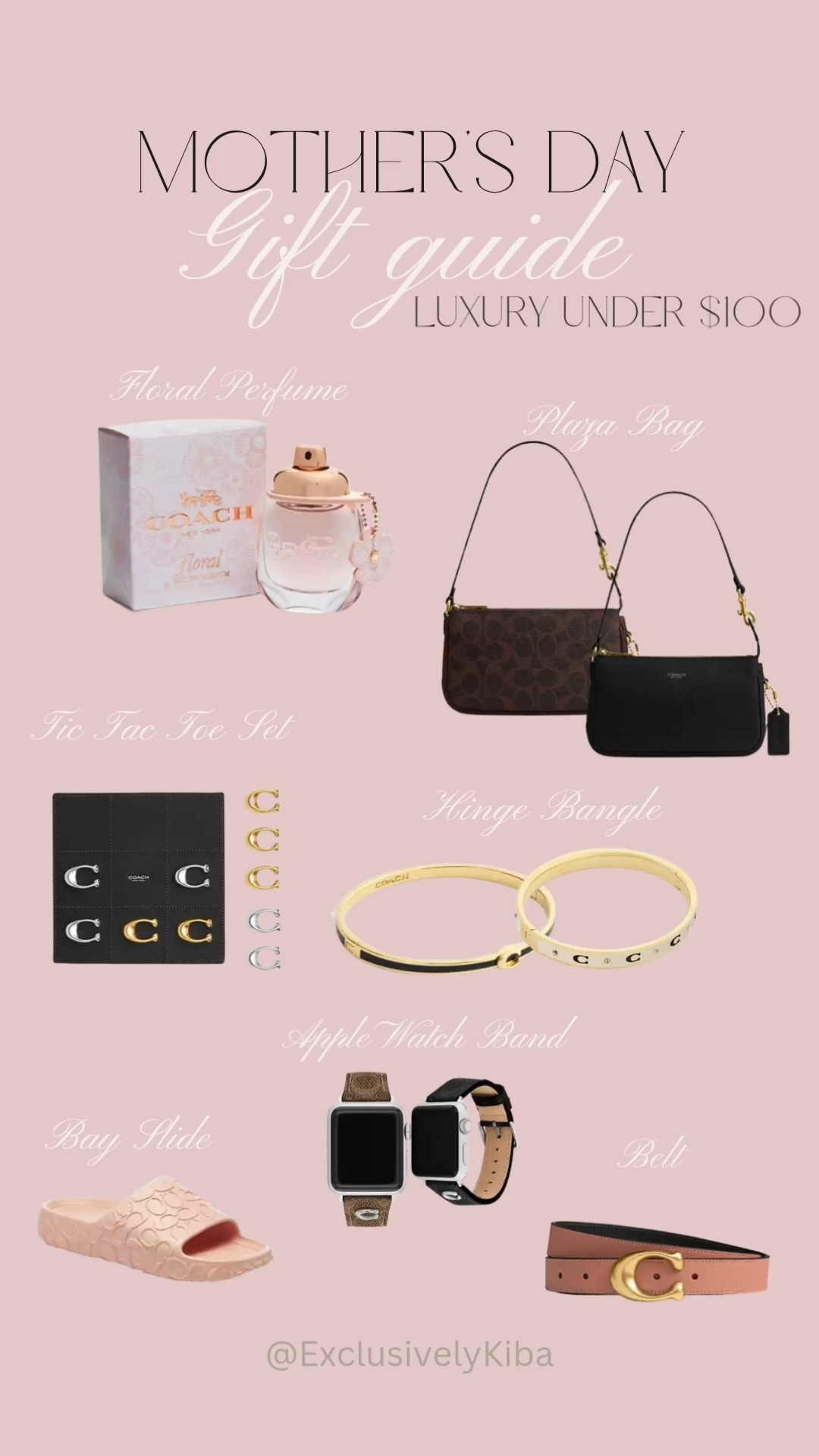 Coach luxury… without the luxury price tag 🤍✨
If you’re shopping for Mother’s Day (or sending a not-so-subtle hint 👀), these Coach finds under $100 are too good to pass up.

Timeless, chic, and actually useful—because the best gifts are the ones she’ll wear on repeat. 💫
Everything is linked in my LTK for easy shopping.

#CoachStyle
#MothersDayGiftGuide
#LTKFinds
#LuxuryForLess
#GiftIdeasForHer

#LTKMothersDay