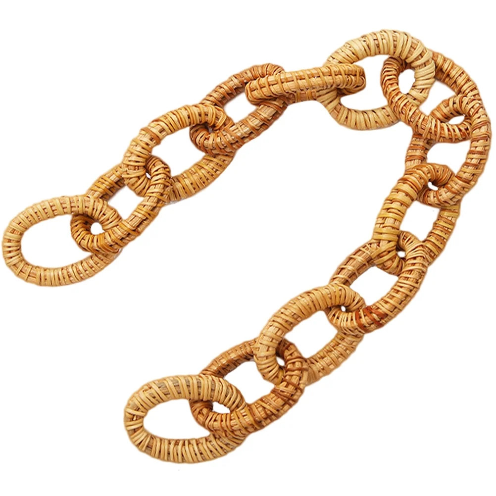 Rustic Chain Link Decoration Rattan Woven Chain Link Coffee Table Decoration - Walmart.com | Walmart (US)