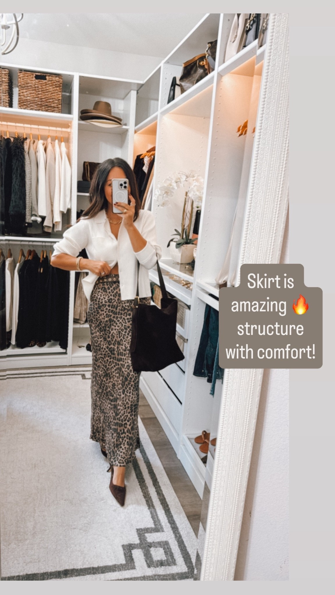 Love this skirt! Soft structure super comfortable! Fits TTS 

#LTKOver40 #LTKStyleTip