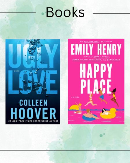If you love books then check out these trending books at Target.

Books, book, fiction books, booktok, book lover, novel, gift idea, gift guide, ugly love, Colleen Hoover, Emily Henry, happy place

#books 

#LTKfindsunder50 #LTKU #LTKhome