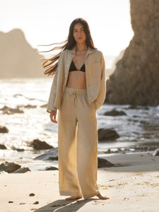 Crosshatch Linen Easy Pant | Buck Mason