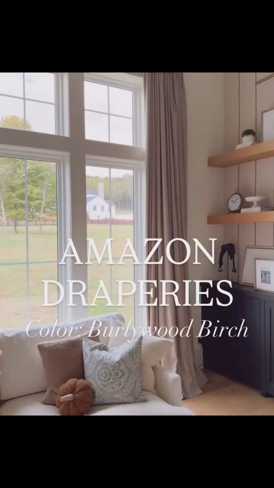 These Amazon curtains are an absolute MUST! Instantly elevates the space and great quality.

#LTKSeasonal #LTKHome #LTKdayinmylife