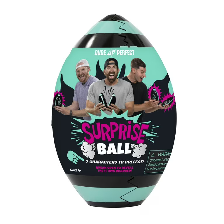 Dude Perfect Surprise Football Toy, Collect 7 Characters & 11 Prizes, Game for All Ages - Walmart... | Walmart (US)