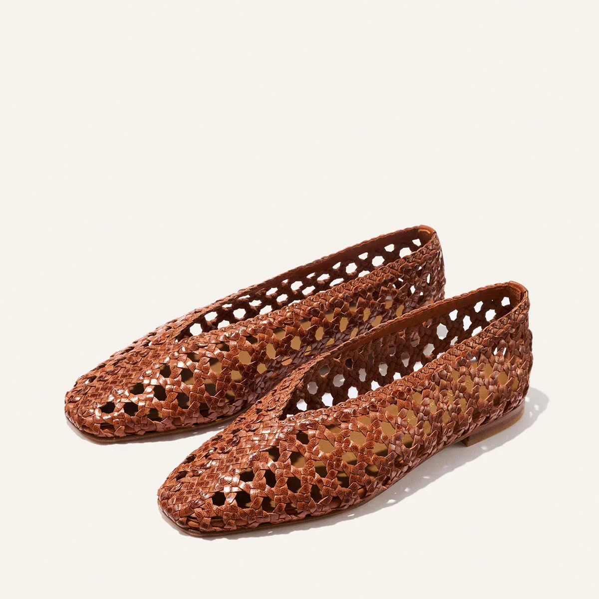 The Woven Paz - Saddle Woven Leather | Margaux