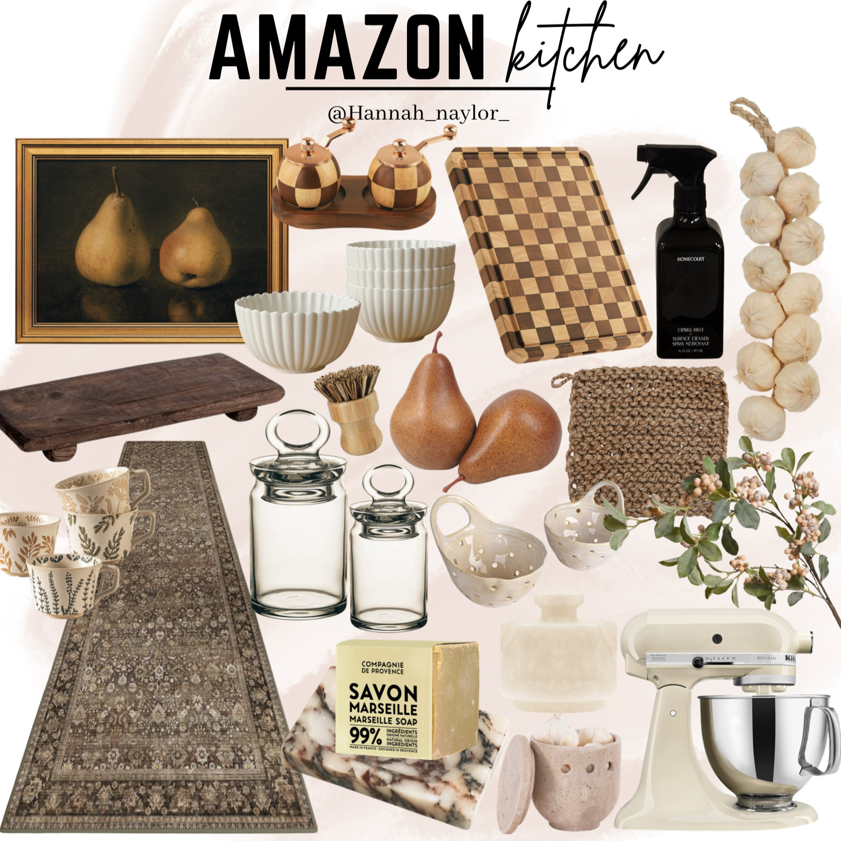 AMAZON kitchen finds! #amazon #founditonamazon #home #kitchen 
.
.
NOTE: "Home Court" is a really nice product. Clean ingredients, leaves no residue. The scent is very earthy/ Palo santo. 

 #LTKU #LTKHome