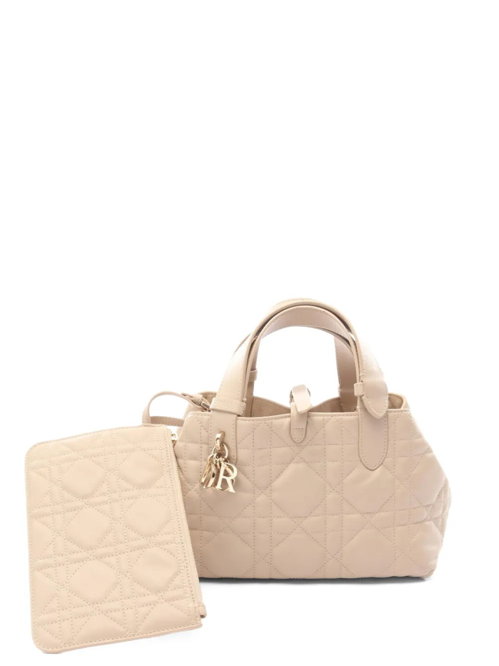 Christian Dior Pre-Owned Toujours Cannage handbag - Neutrals | Farfetch Global