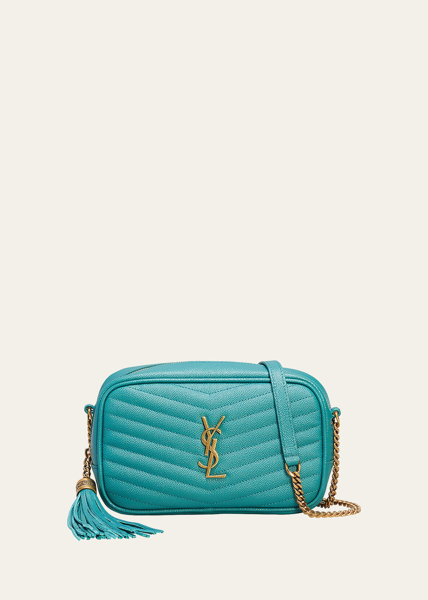 Lou Mini Monogram YSL Quilt Calf Camera Bag | Bergdorf Goodman