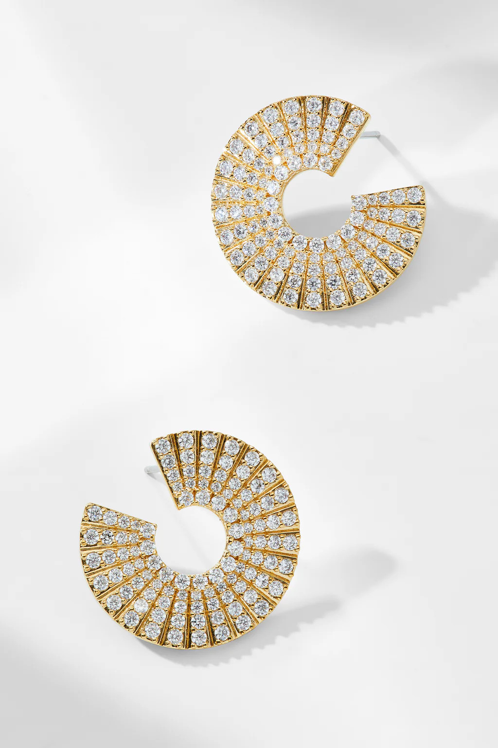 DISCO FRONTBACK HOOP EARRINGS | NADRI