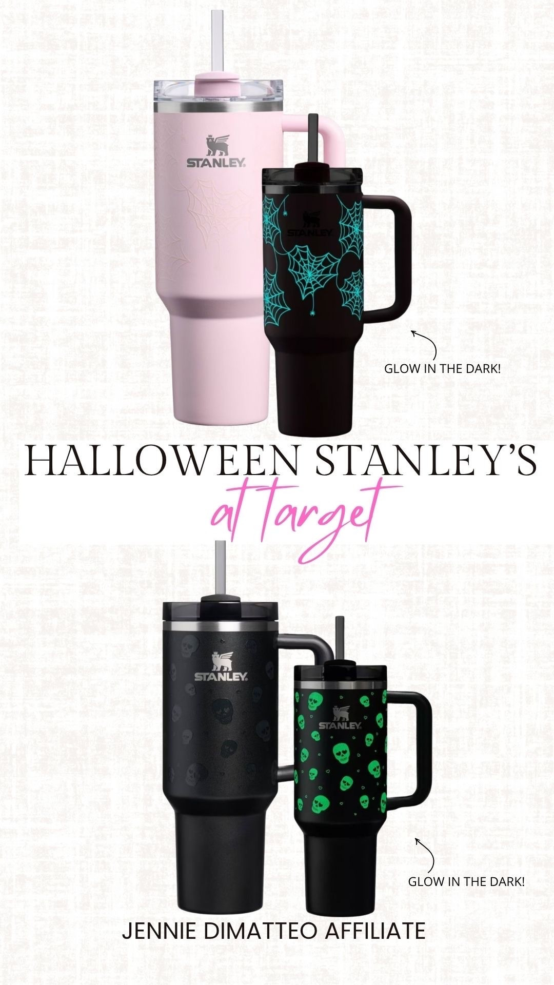 The cutest glow in the dark Stanley’s! 

Stanley Cup. Halloween Cup. Halloween. Boo Basket Idea. Boo Basket. Glow In The Dark

#LTKKids #LTKHome #LTKActive