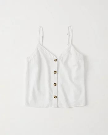 Button-Up Cami | Abercrombie & Fitch US & UK