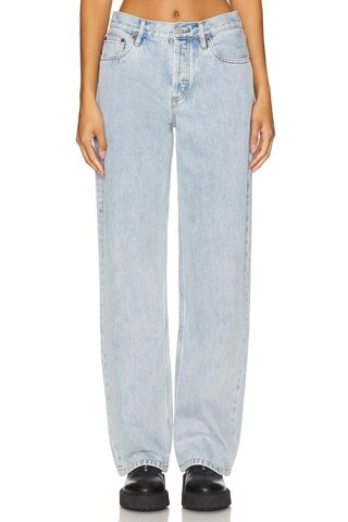 Still Here Everyday Straight Leg in Vintage Blue from Revolve.com | Revolve Clothing (Global)