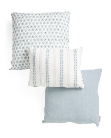 3pc Coordinating Pillows Set | TJ Maxx