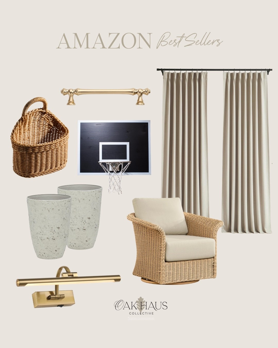 Amazon best sellers, curtains, gold hardware, woven basket, basketball goal,
lighting, artwork, chair, vases

#LTKMothersDay #LTKdayinmylife #LTKSaleAlert