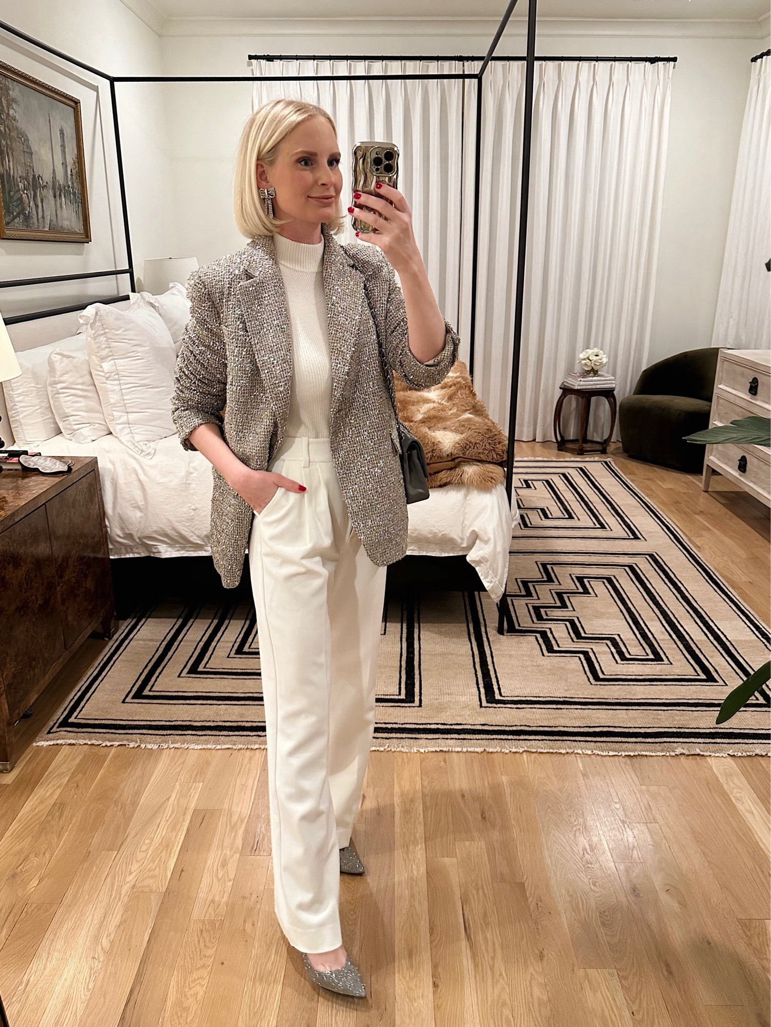 Tonight’s look for a holiday party! 

#LTKHoliday #LTKparties