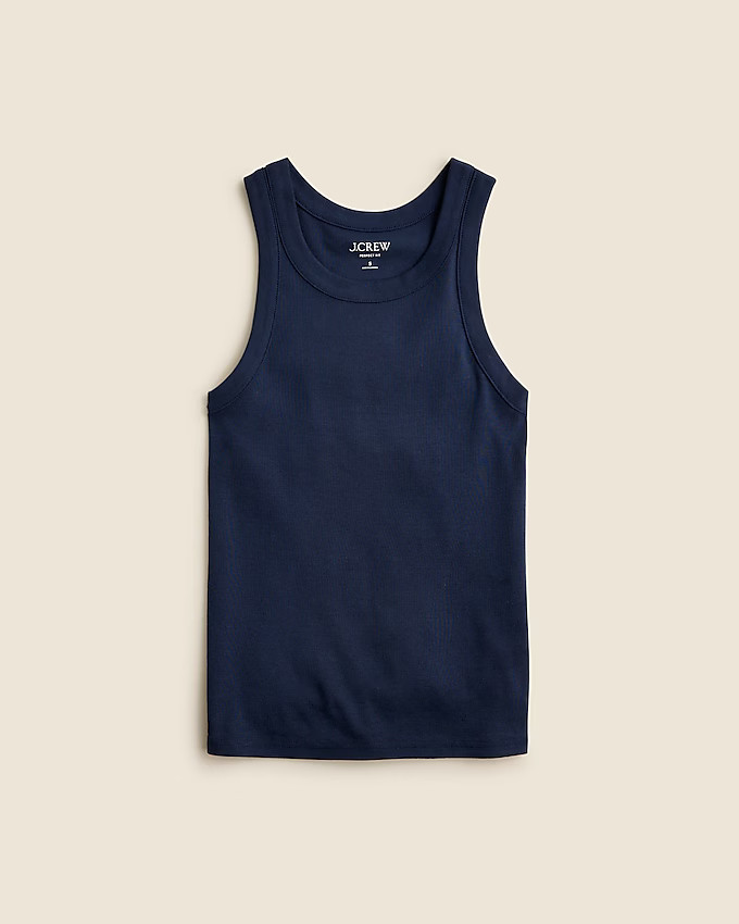 Perfect-fit high-neck tank | J. Crew US