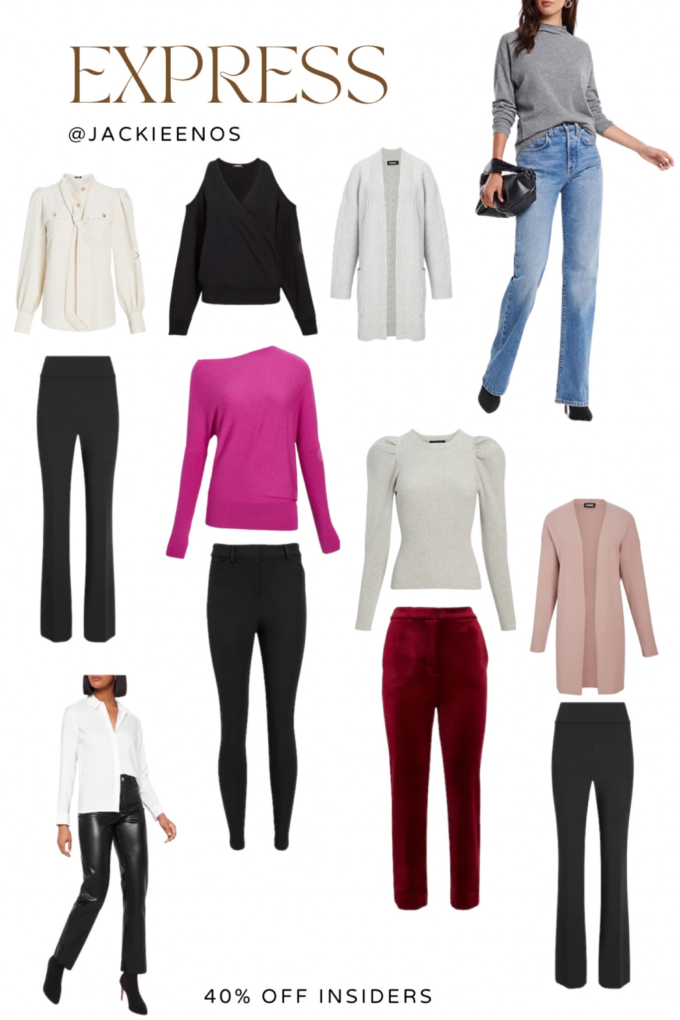 Express fall fashion 40% off insiders when logged in 

#LTKsalealert #LTKstyletip #LTKworkwear
