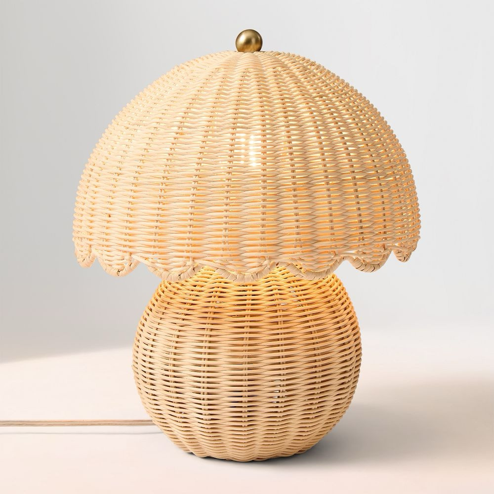 West Elm - Rattan Bubble Table Lamp - baby room decor ideas 

#LTKHome #LTKBaby