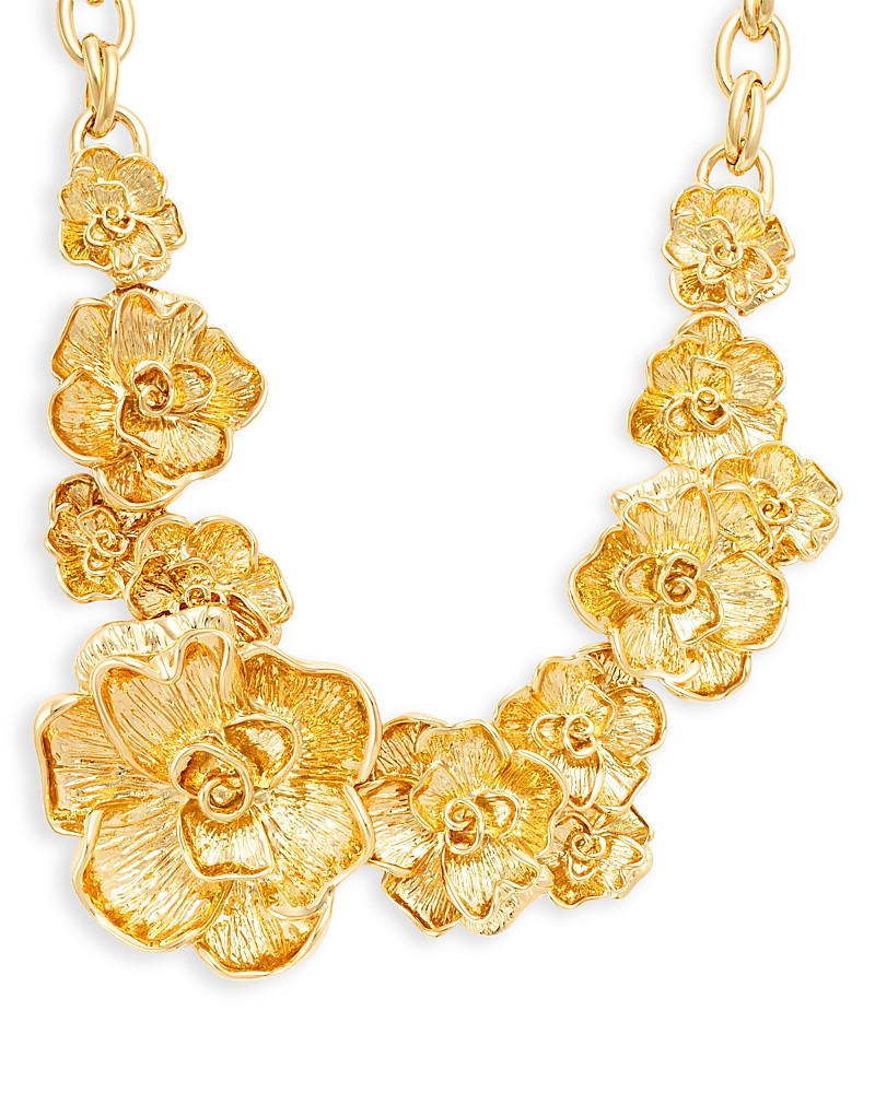 Aqua x Angelica Hicks Abstract Flower & Leaf Statement Necklace, 18 - Exclusive | Bloomingdale's (US)