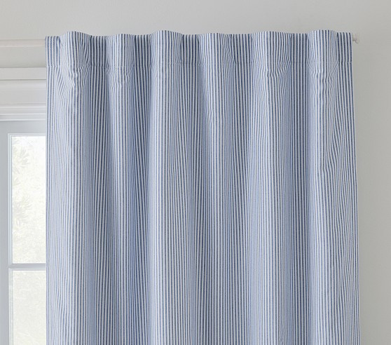 Oxford Stripe Blackout Curtain | Pottery Barn Kids