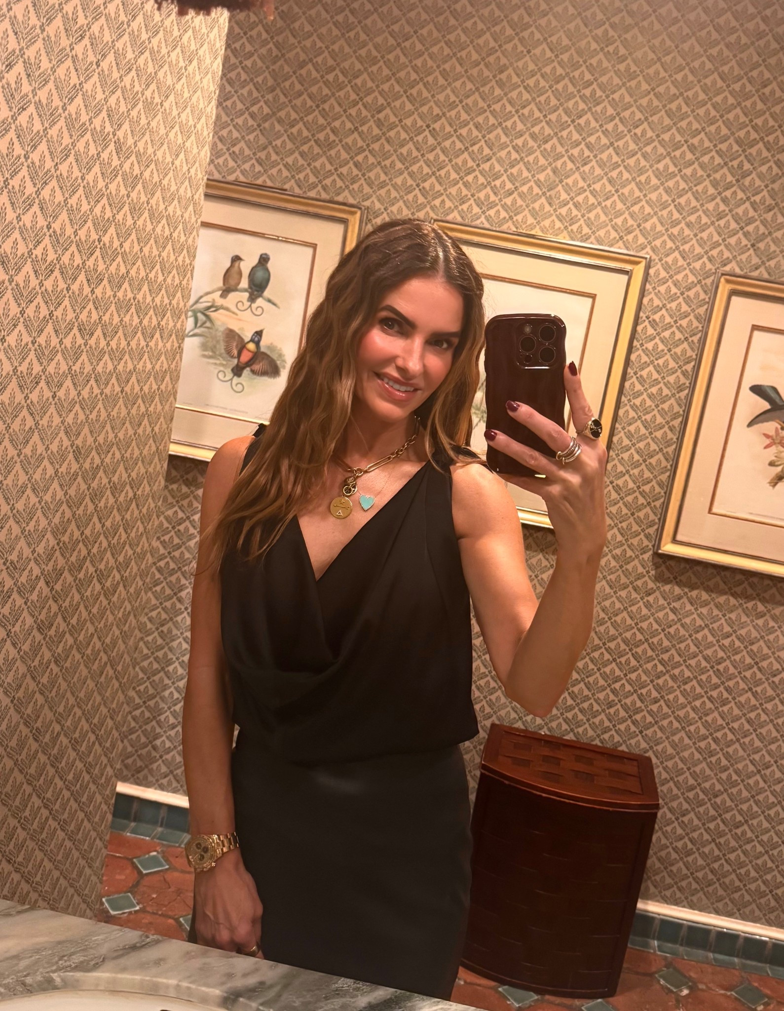 date night after party @rosewoodmansionturtlecreek 🖤

shop my #ootn wearing my fav leather pencil skirt, silk blouse heels & bag too! 

#LTKShoeCrush #LTKItBag #LTKWorkwear