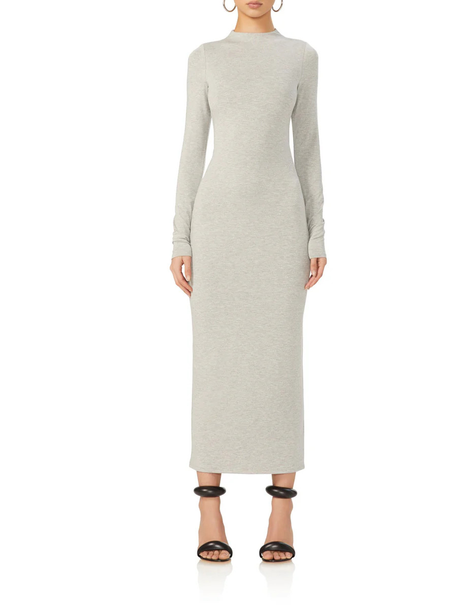 Juniper Dress - Heather Grey | ShopAFRM