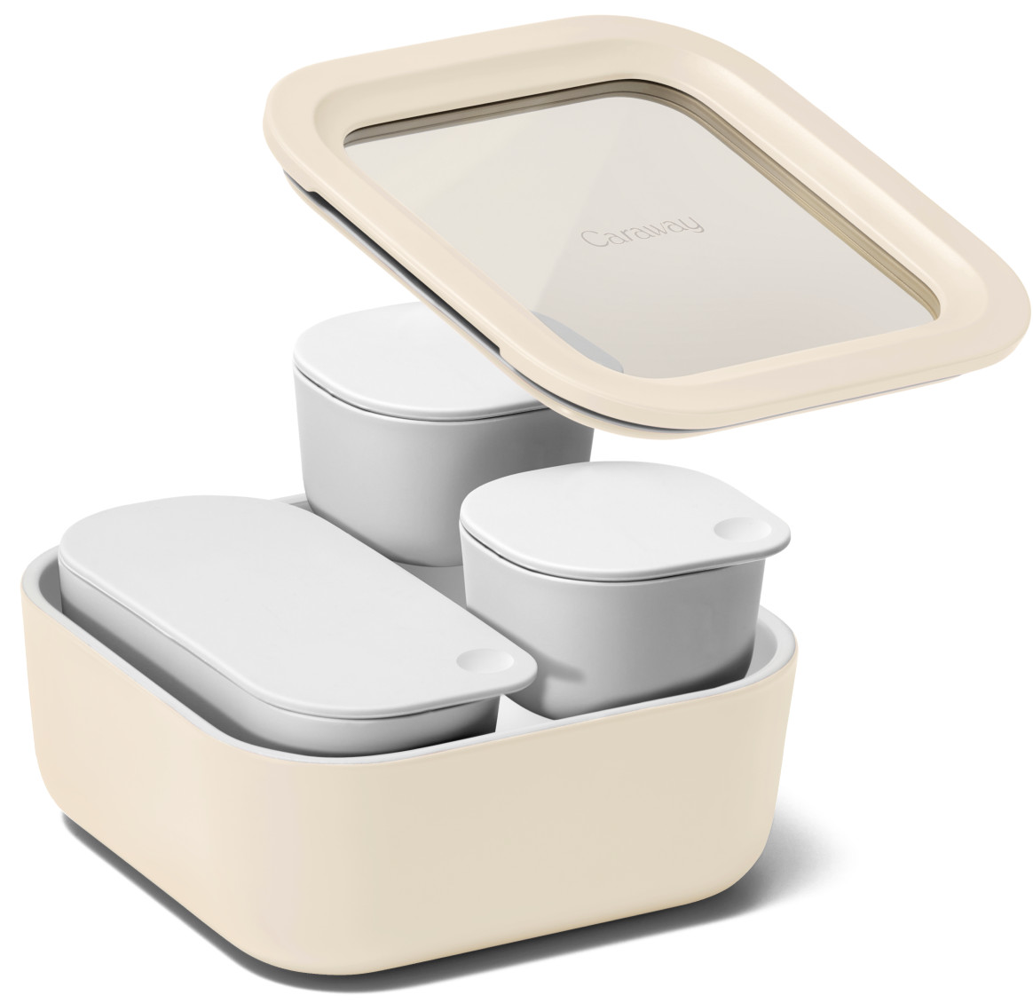 12-pc set of clean storage for leftovers and lasting freshness. | Caraway