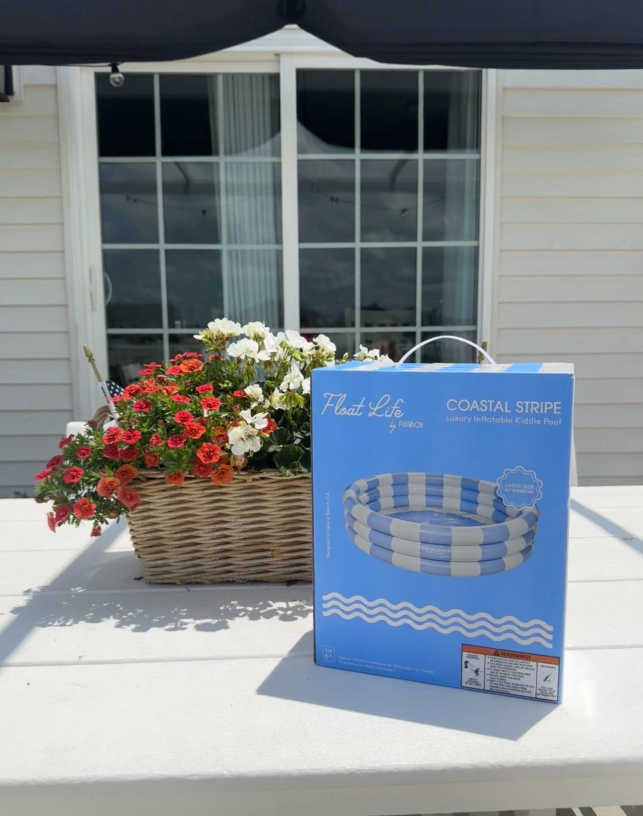 Coastal inflatable summer pool/ blue and white striped summer pool/ coastal summer / kids summer activities / blue inflatable pool 

#LTKKids #LTKSwim #LTKSummerEdit