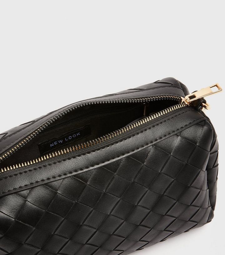 Black Woven Chunky Chain Strap Shoulder Bag
						
						Add to Saved Items
						Remove from Sav... | New Look (UK)