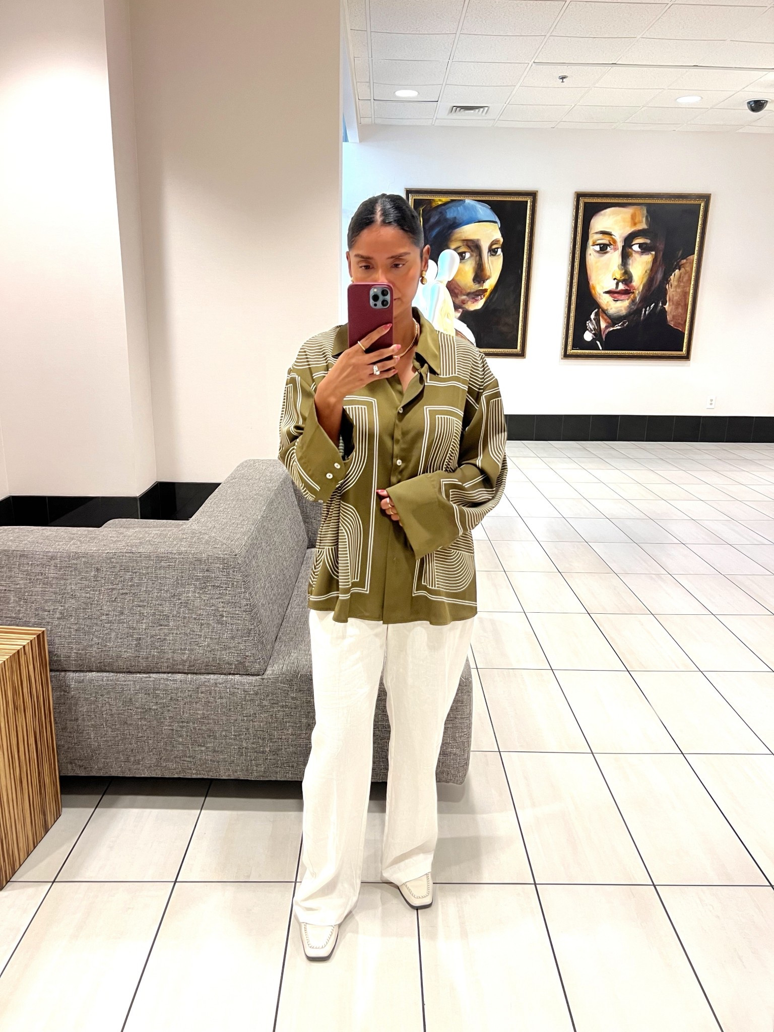 Today work look! Outfit is from last yearr