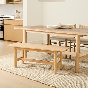 Hargrove Dining Bench (48"–60") | West Elm (US)