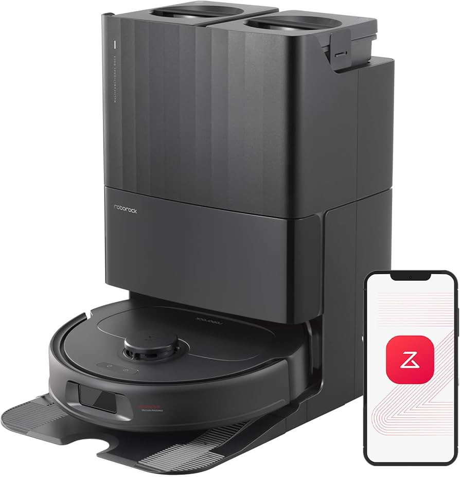 roborock Qrevo S Robot Vacuum and Mop, Self-Drying, Auto Mop Washing, 7000Pa Suction, Self-Emptyi... | Amazon (US)