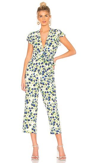 Privacy Please Goodwin Cropped Jumpsuit in Kristina Floral | Revolve Clothing (Global)