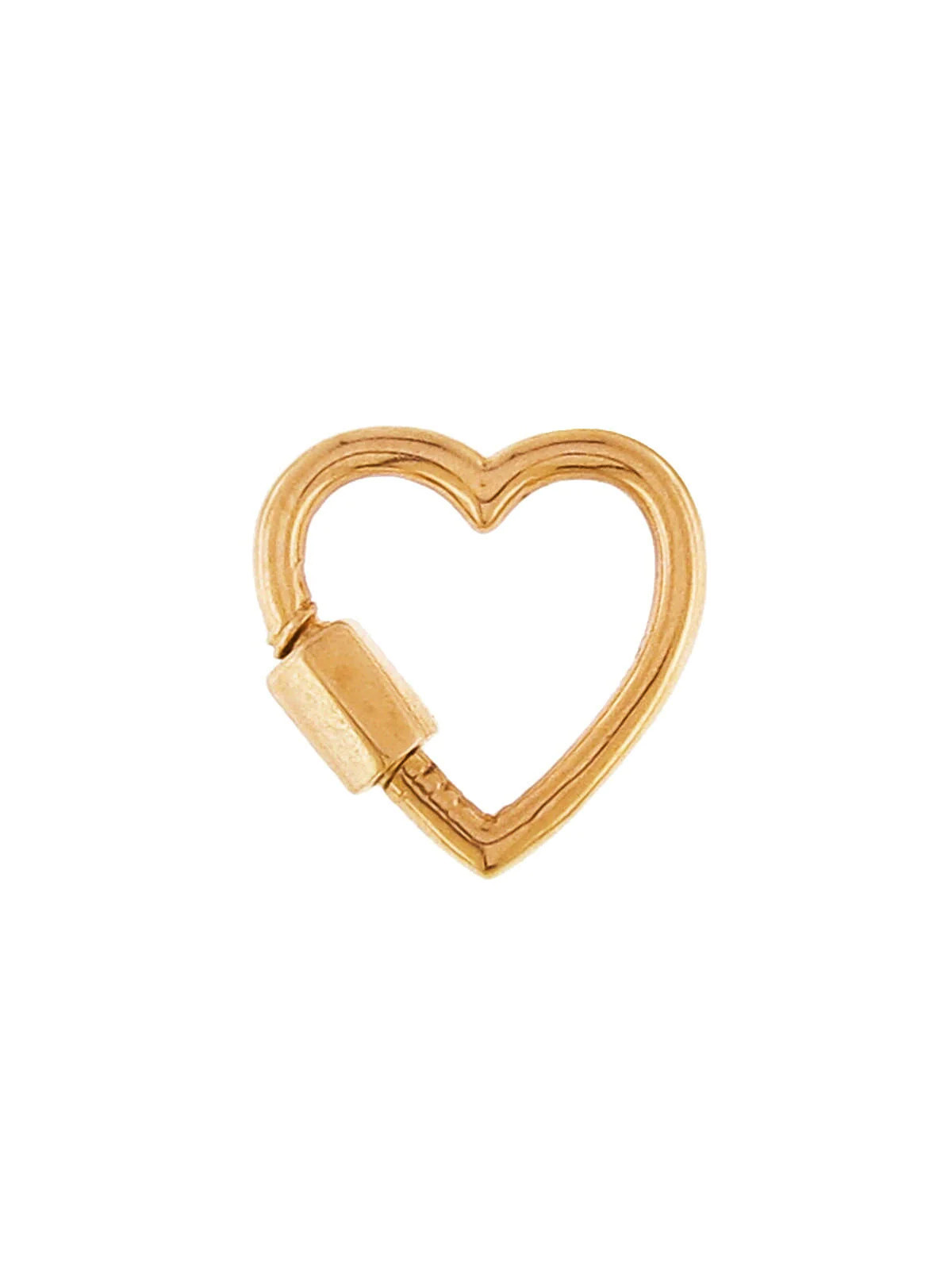 Baby Yellow Gold Heart Lock | YLANG 23