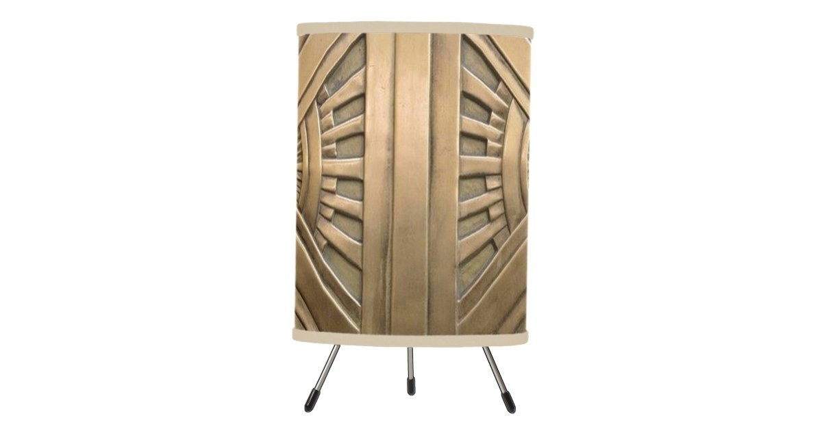 gold, art nouveau,art deco,vintage,chic,elegant,vi tripod lamp | Zazzle.com | Zazzle