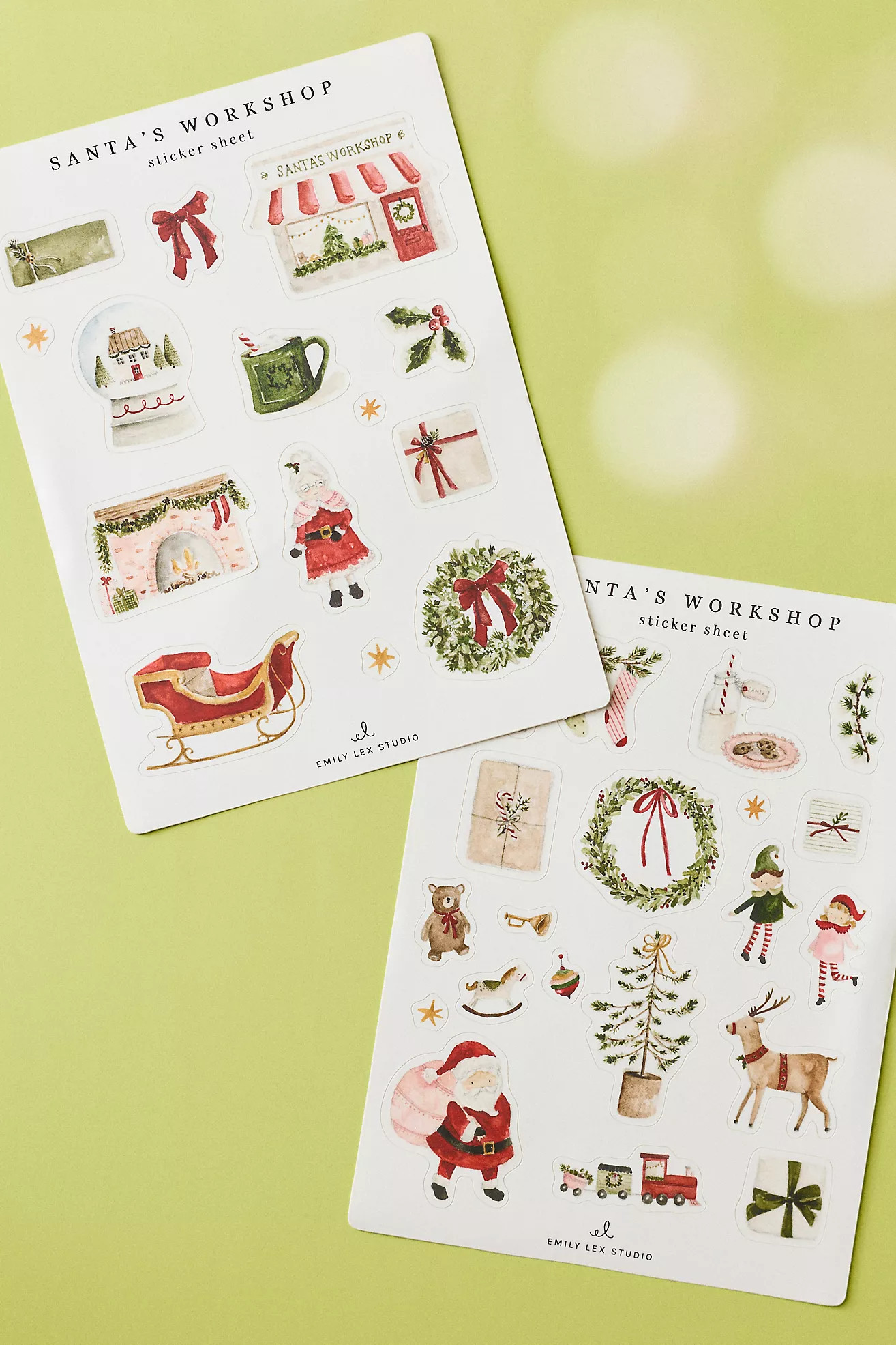 Emily Lex Studio Watercolor Stickers | Anthropologie (US)